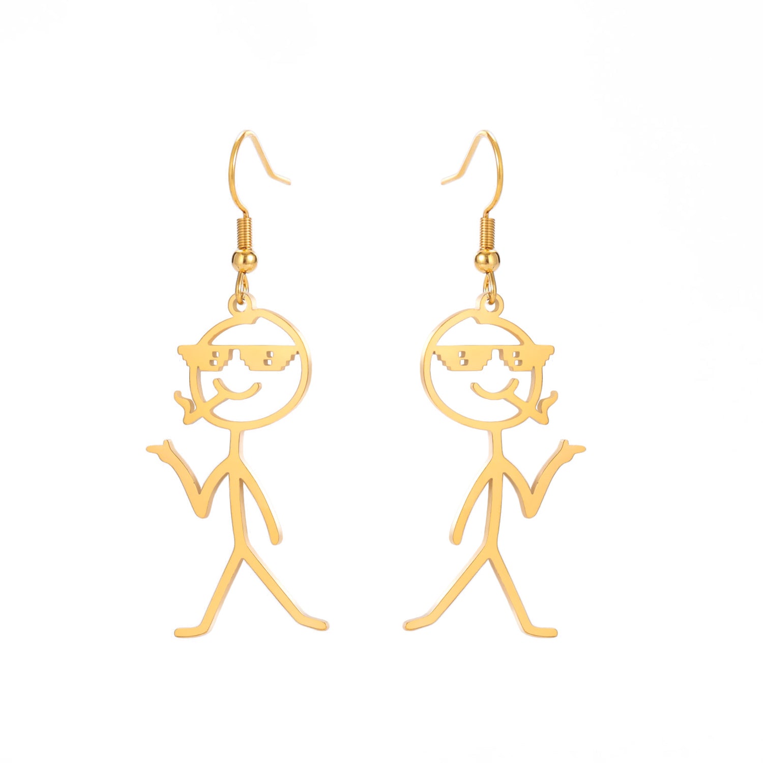 Pendientes Funny Man