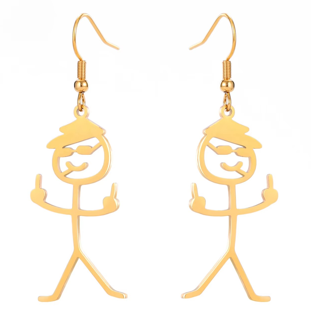 Pendientes Funny Man